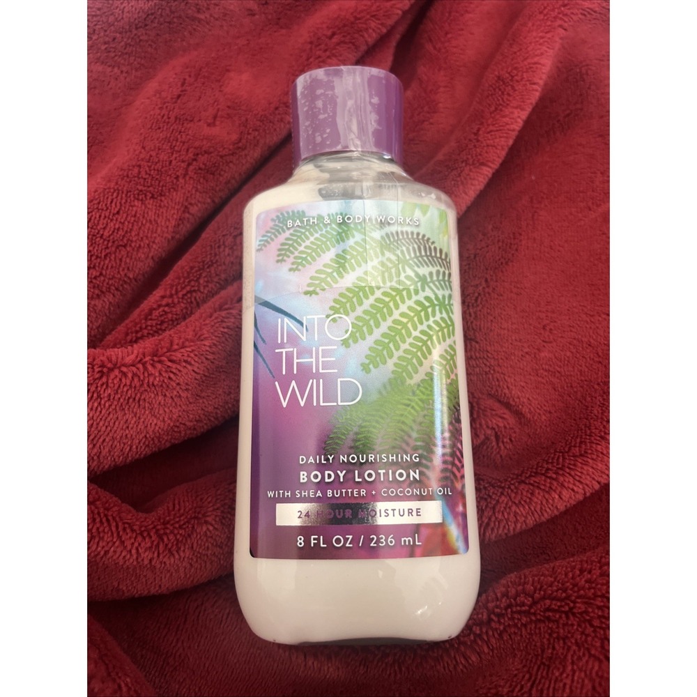 Bath & Body‎ Works Into The Wild Body Lotion With Shea Coconut Oil  8 oz NEW